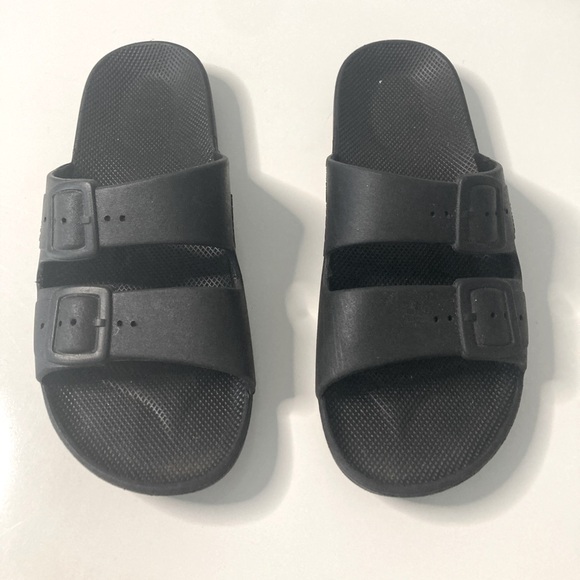 Freedom Moses Slides Black Size 37/38 - Picture 1 of 3